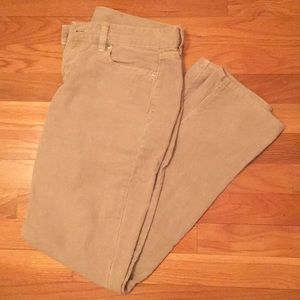 Caramel J. Crew Vintage Matchstick Cords